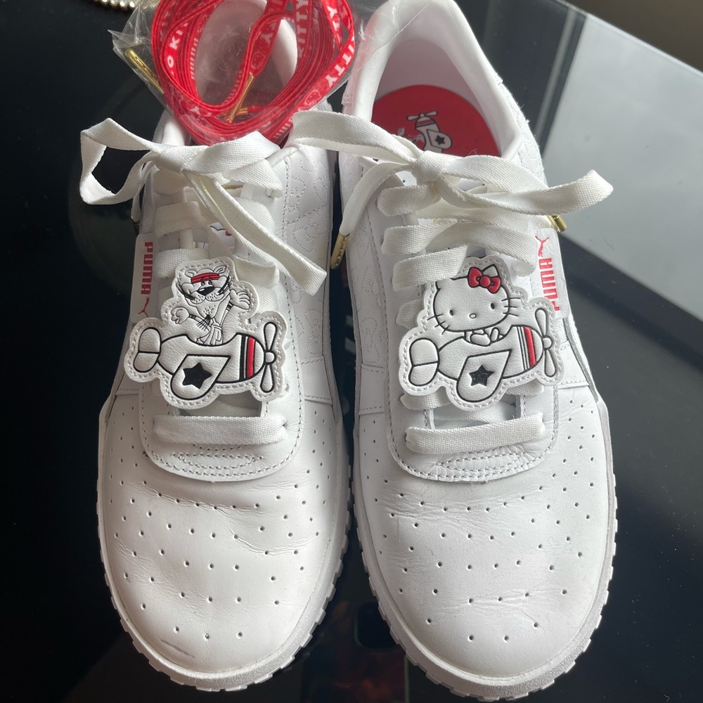 Hello Kitty x Puma Womens Cali Sneakers